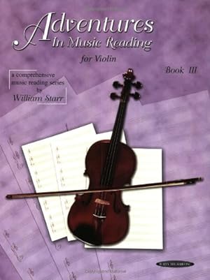 Imagen del vendedor de Adventures in Music Reading for Violin, Bk 3 [Soft Cover ] a la venta por booksXpress