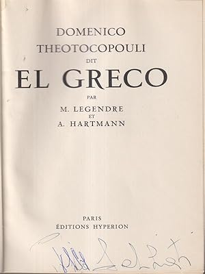 Imagen del vendedor de Domenico Theotocopouli dit El Greco a la venta por Librodifaccia