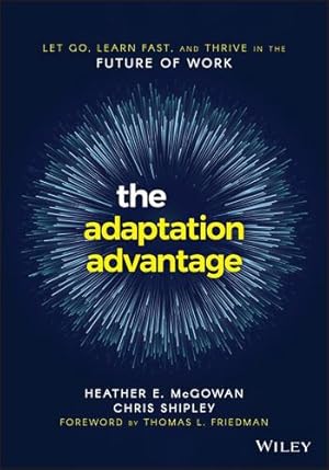 Seller image for The Adaptation Advantage: Let Go, Learn Fast, and Thrive in the Future of Work by McGowan, Heather E., Shipley, Chris [Paperback ] for sale by booksXpress