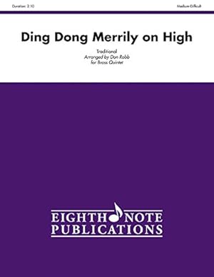 Image du vendeur pour Ding Dong Merrily on High: Score & Parts (Eighth Note Publications) [Soft Cover ] mis en vente par booksXpress