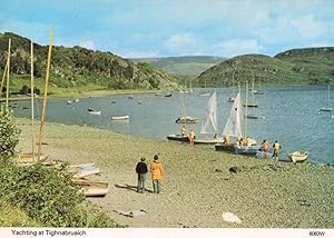 Yachting at Tighnabruaich Rare Scottish Postcard