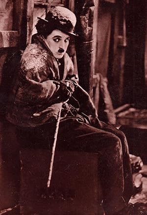 Charlie Chaplin Rare New York Movie Film Postcard