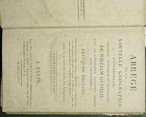 Abrege de la nouvelle geographie universelle, physique, politique et historique, de William Guthrie