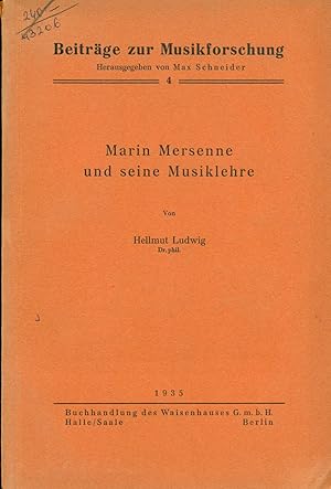 Marin Mersenne und seine Musiklehre