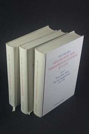 Imagen del vendedor de Geschichte der nordamerikanischen Kultur - complete in three volumes, komplett in drei Bnden. a la venta por Steven Wolfe Books