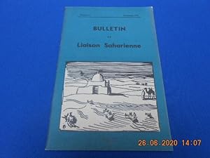BULLETIN DE LIAISON SAHARIENNE. Déc. 1952. N°11