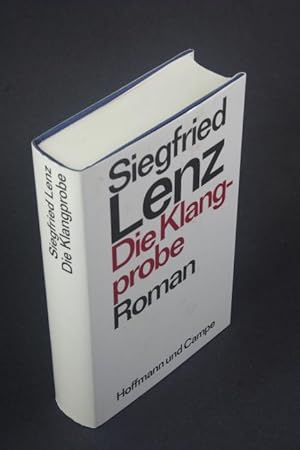 Seller image for Die Klangprobe: Roman. for sale by Steven Wolfe Books