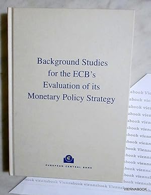 Background Studies for the ECb's Evaluation of Its Monetary Policy Strategy.
