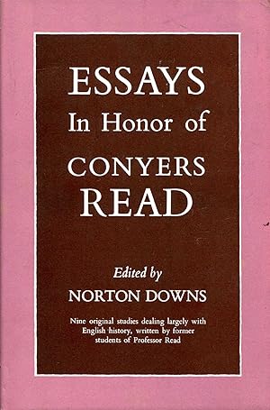 Seller image for Essays in Honor of Conyers Read for sale by Pendleburys - the bookshop in the hills