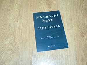 A Prospectus for Finnegans Wake James Joyce