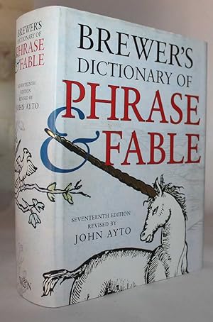 Seller image for Brewer's Dictionary of Phrase and Fable for sale by H4o Books