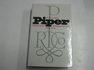 Seller image for 75 Jahre Piper. Bibliographie und Verlagsgeschichte 1904-1979. for sale by Ottmar Mller