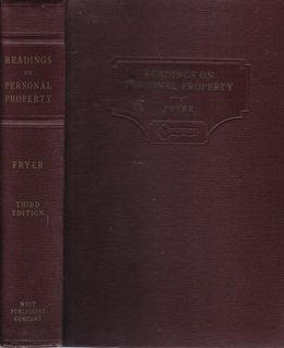 Readings on Personal Property