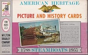 American Heritage Picture and History Cards: 1788 Steamboats 1957