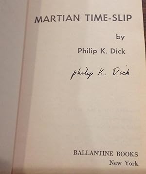 Bild des Verkäufers für Martian Time-Slip zum Verkauf von The Book Lady Bookstore