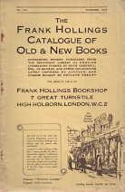 Image du vendeur pour THE FRANK HOLLINGS CATALOGUE OF OLD & RARE BOOKS; No. 150, Summer 1927 mis en vente par Harry E Bagley Books Ltd