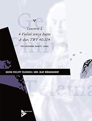 Seller image for Concerto 4 Violini Senza Basso Twv 40204 [Soft Cover ] for sale by booksXpress