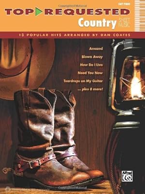 Seller image for Top-Requested Country Sheet Music: 13 Popular Hits Arranged by Dan Coates (Top-Requested Sheet Music) [Soft Cover ] for sale by booksXpress