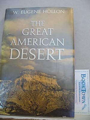 Seller image for THE GREAT AMERICAN DESERT Then and Now for sale by Thomas F. Pesce'