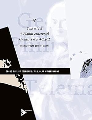 Seller image for Concerto 4 Violini Concertati Twv 40201 [Soft Cover ] for sale by booksXpress