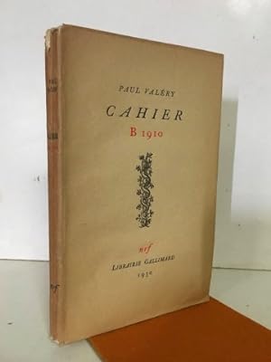 Cahier B 1910