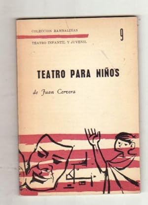 Imagen del vendedor de TEATRO PARA NIOS a la venta por Desvn del Libro / Desvan del Libro, SL