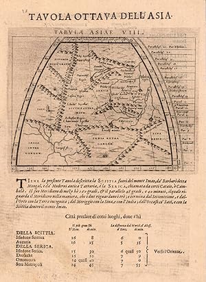 Bild des Verkufers fr Tabula Asiae VIII (Central Asia) zum Verkauf von Antiquariat Reinhold Berg eK Inh. R.Berg