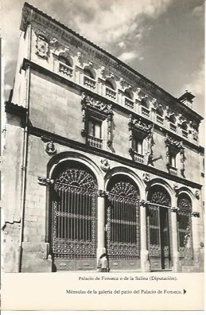 Bild des Verkufers fr LAMINA 20534: Palacio de la Fonseca o de la Salina zum Verkauf von EL BOLETIN