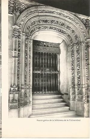 Imagen del vendedor de LAMINA 20506: Puerta gotica de la Universidad de Salamanca a la venta por EL BOLETIN