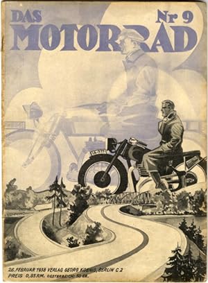 Zeitschrift "Das Motorrad" Heft 9 26. Februar 1938