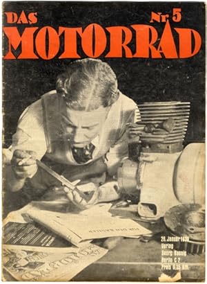 Zeitschrift "Das Motorrad" Heft 5 28. Januar 1939