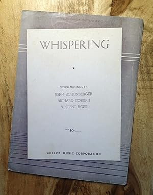 Image du vendeur pour WHISPERING : Revised Edition 624-2, Miller Popular Standard Series mis en vente par 100POCKETS