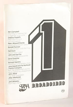 Seller image for SWAA Broadsides 1 for sale by Eureka Books