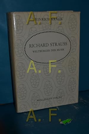 Imagen del vendedor de Richard Strauss : Weltbrger der Musik a la venta por Antiquarische Fundgrube e.U.