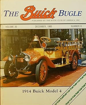 Seller image for The Buick Bugle: December 1985 - Volume 20 Number 8 for sale by Faith In Print