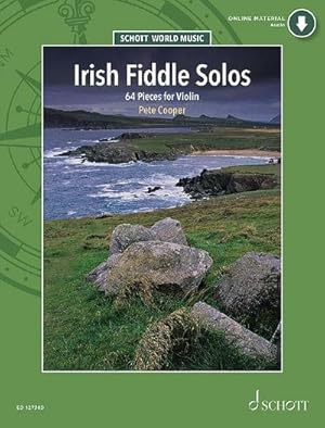 Bild des Verkufers fr Irish Fiddle Solos : 64 Pieces for Violin. Violine. Ausgabe mit Online-Audiodatei. zum Verkauf von AHA-BUCH GmbH