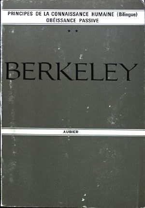 Bild des Verkufers fr Oeuvres Choisies de Berkeley. zum Verkauf von books4less (Versandantiquariat Petra Gros GmbH & Co. KG)