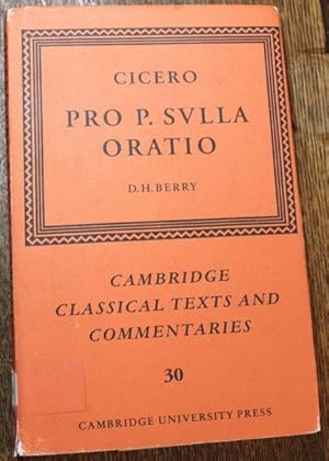 Cicero Pro P. Sylla Oratio