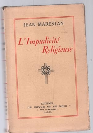 Imagen del vendedor de L'impudicit religieuse a la venta por librairie philippe arnaiz