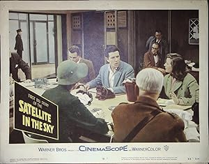 Seller image for Satellite in the Sky Lobby Card #8 1956 Kieron Moore, Lois Maxwell for sale by AcornBooksNH