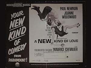 Image du vendeur pour A New Kind of Love Pressbook 1963 Paul Newman, Joanne Woodward mis en vente par AcornBooksNH