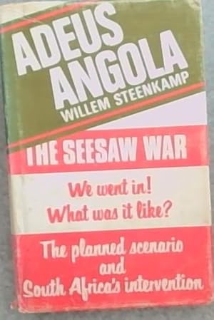 Bild des Verkufers fr Adeus Angola zum Verkauf von Chapter 1