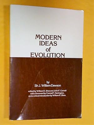 Bild des Verkufers fr Modern Ideas of Evolution zum Verkauf von Livresse