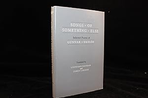 Imagen del vendedor de Songs of Something Else: Selected Poems of Gunnar Ekelof - Bi-Lingual Swedish - English Edition (The Lockert Library of Poetry in Translation) a la venta por ShiroBooks