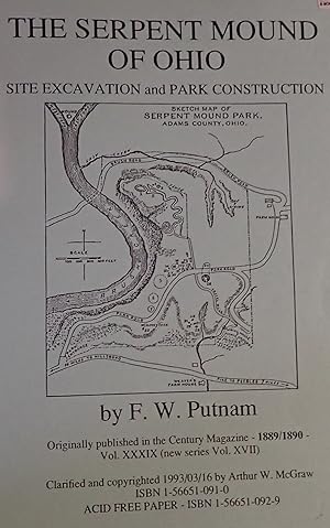 Seller image for The Serpent Mound of Ohio: Site Excavation and Park Construction for sale by Weekly Reader