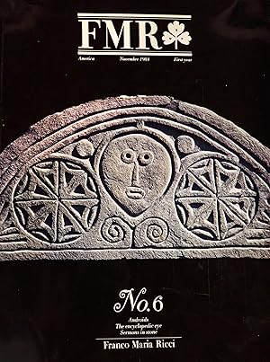 Seller image for Androids, the Encyclopedic Eye, Sermons in Stone: Franco Maria Ricci (FMR), No. 6, November 1984, First Year, America for sale by Weekly Reader