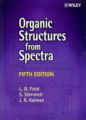 Seller image for Organic Structures from Spectra for sale by GreatBookPricesUK