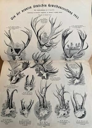 St. Hubertus. (Wochenschrift für Jagd, Fischerei & Naturkunde). 21. Jahrgang 1903. Mit zahlreiche...