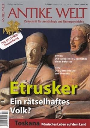 Bild des Verkufers fr Antike Welt Heft 2 / 2008 : Etrusker. Ein rtselhaftes Volk? Zeitschrift fr Archologie und Kulturgeschichte. zum Verkauf von Antiquariat an der Nikolaikirche