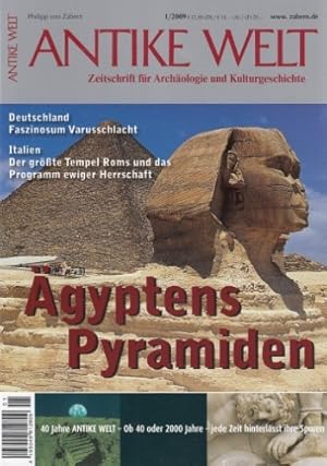 Bild des Verkufers fr Antike Welt Heft 1 / 2009 : gyptens Pyramiden. Zeitschrift fr Archologie und Kulturgeschichte. zum Verkauf von Antiquariat an der Nikolaikirche